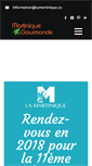 Mobile Screenshot of martiniquegourmande.ca